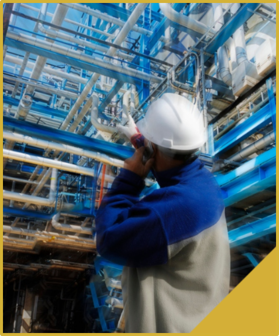 Man working at a construction site